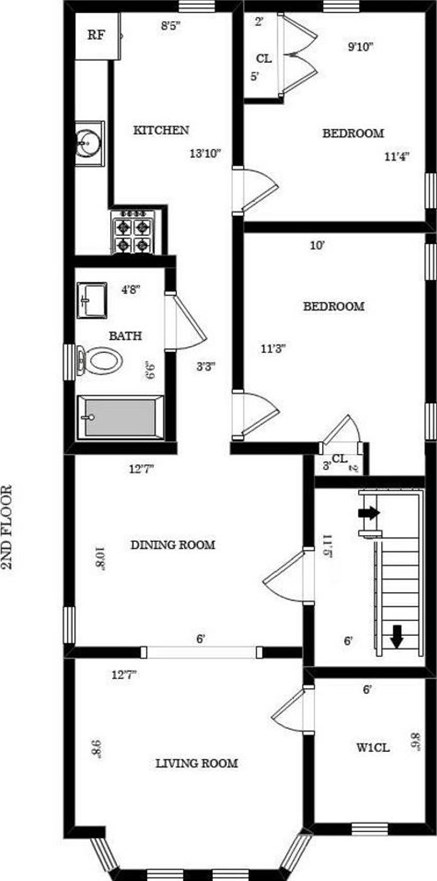 114 Carlton Ave #2, Jersey City, NJ 07306