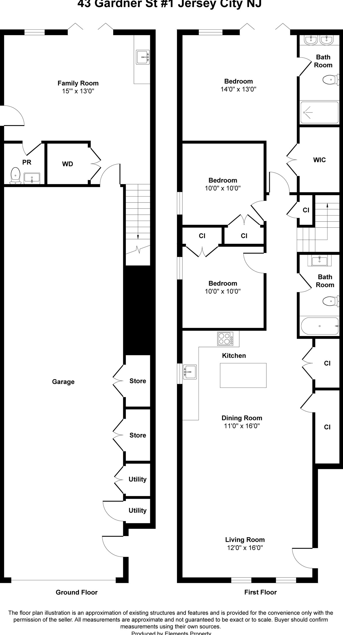 43 Gardner Ave, Jersey City NJ  07304-3013 exterior