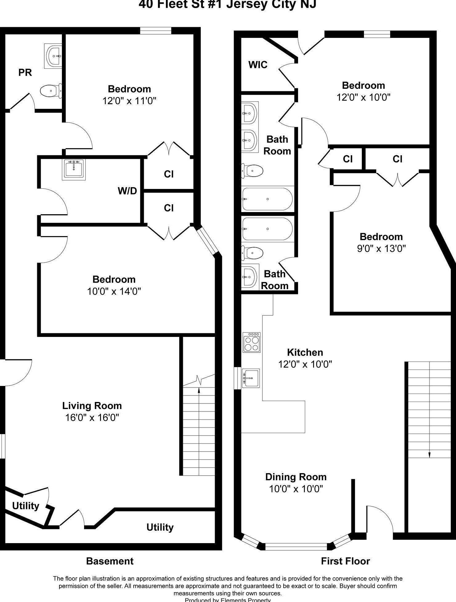 40 Fleet St, Jersey City NJ  07306-1608 exterior