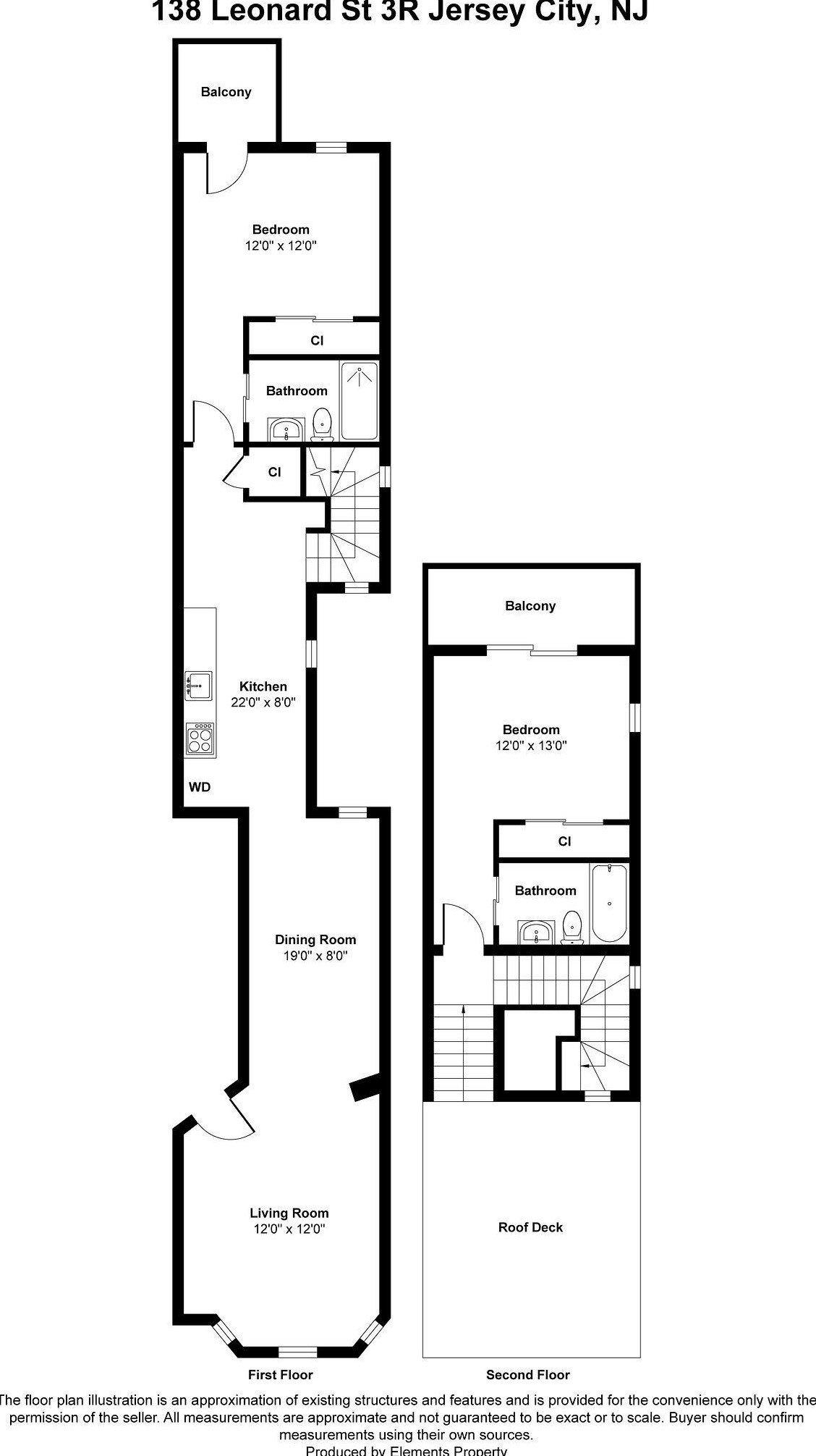 138 Leonard St, Jersey City NJ 07307-3120 exterior