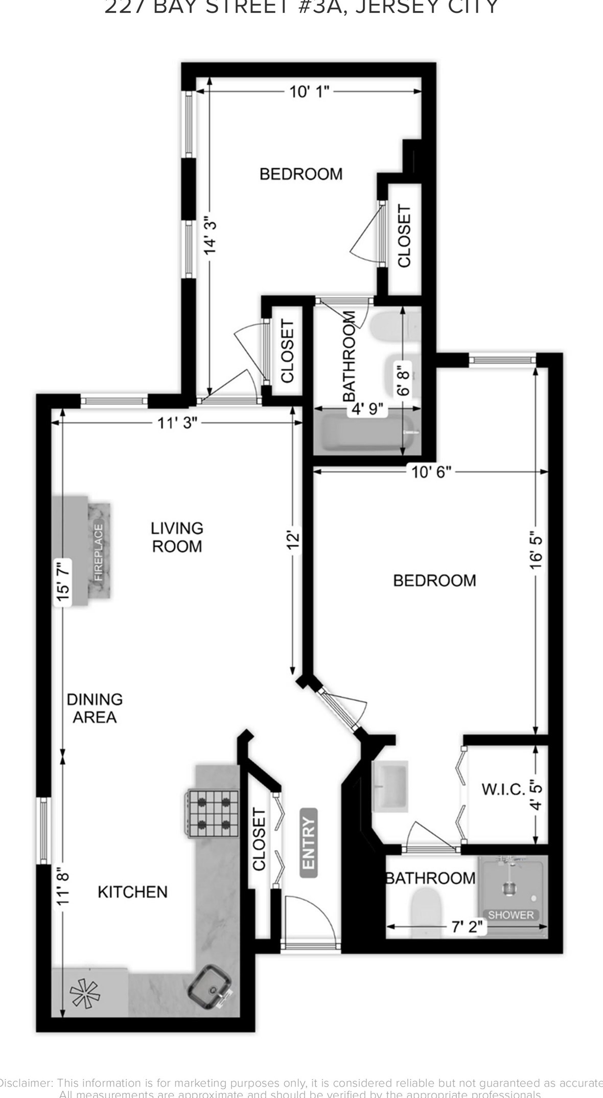 227 Bay St, Jersey City NJ  07302-2817 exterior