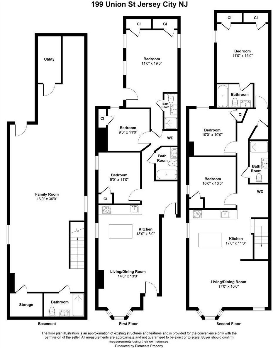 199 Union St, Jersey City NJ  07304-2739 exterior