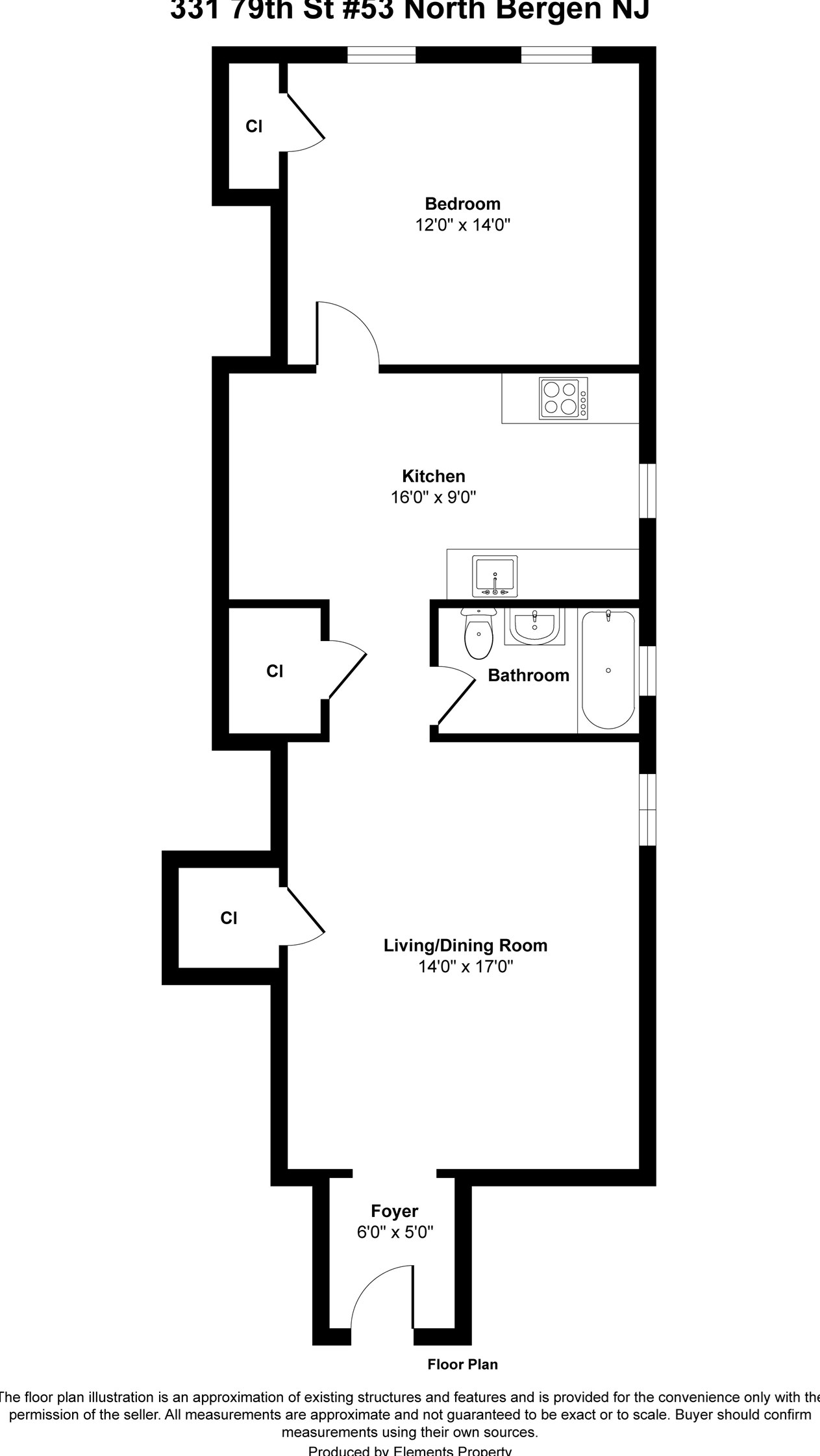 331 79th St, North Bergen NJ  07047-5642 exterior