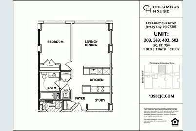 139 Christopher Columbus Dr #203, Jersey City, NJ 07302 - Photo 26