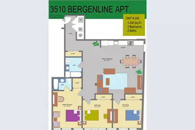 3510 Bergenline Ave #205, Union City, NJ 07087 - Photo 2