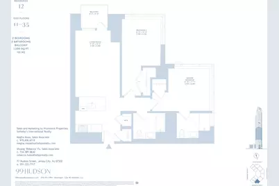 99 Hudson St #1912, Jersey City, NJ 07302 - Photo 44