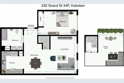 222 Grand St #4F, Hoboken, NJ 07030 - Photo 16