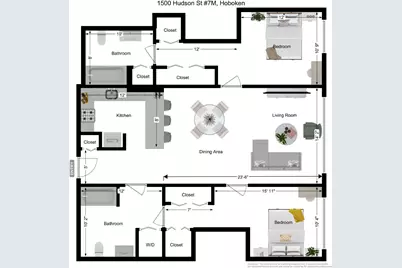 1500 Hudson St #7M, Hoboken, NJ 07030 - Photo 18