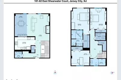 101 Shearwater Ct East #62, Jersey City, NJ 07305 - Photo 46
