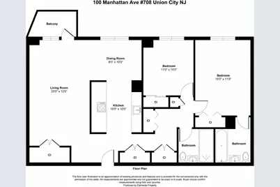 100 Manhattan Ave #708, Union City, NJ 07087 - Photo 36