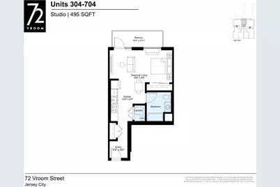 72 Vroom St #304, Jersey City, NJ 07306 - Photo 8
