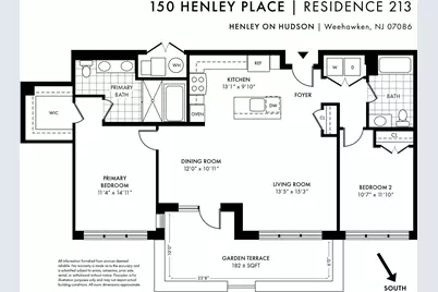 150 Henley Pl #213, Weehawken, NJ 07086 - Photo 2