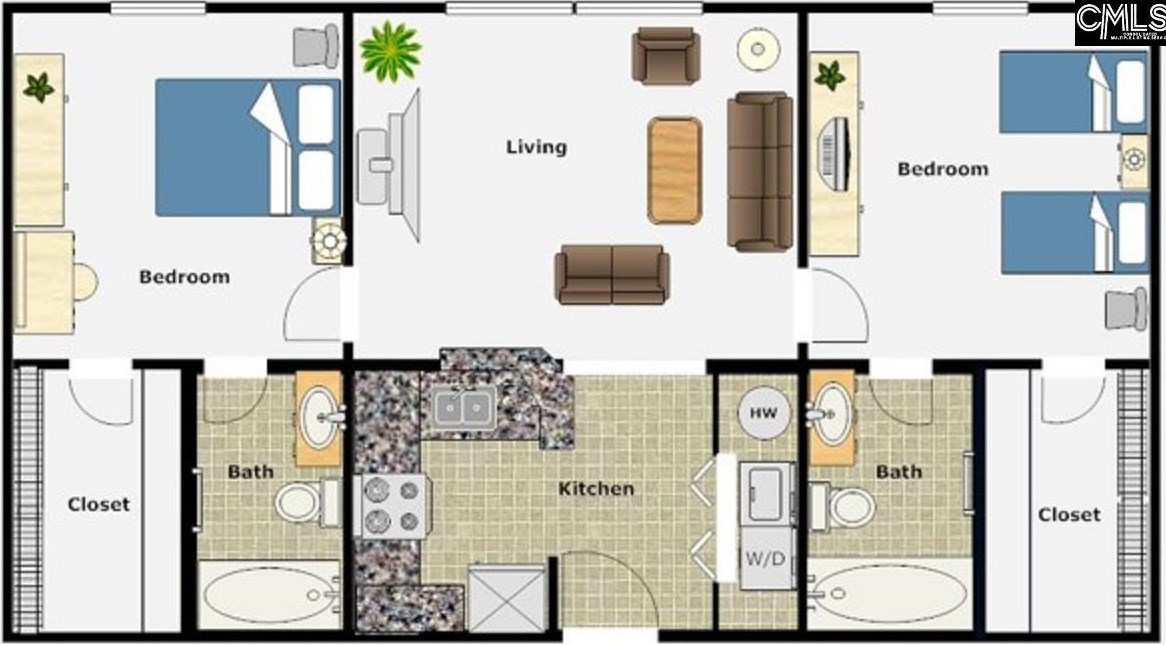 1600 Park Cir Apt 102, Columbia, SC 29201