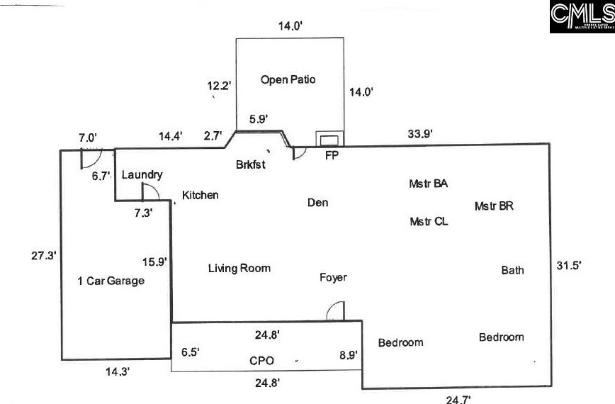 613 Bitternut Rd, Columbia, SC 29209-4476