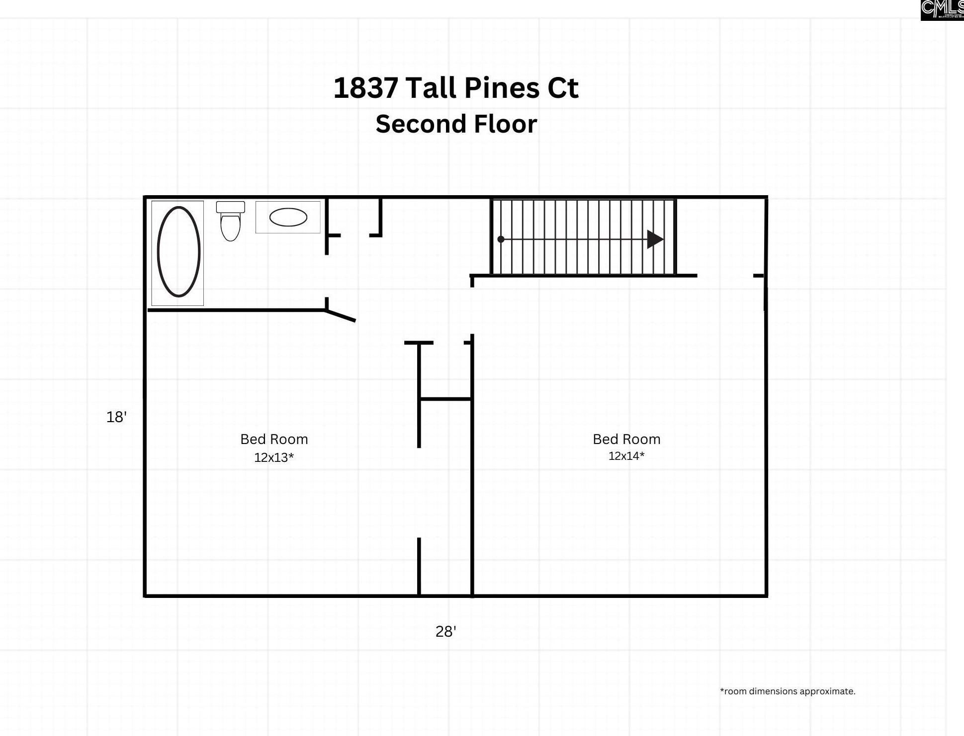 1837 Tall Pne Cir, Columbia SC 29205-4935 exterior