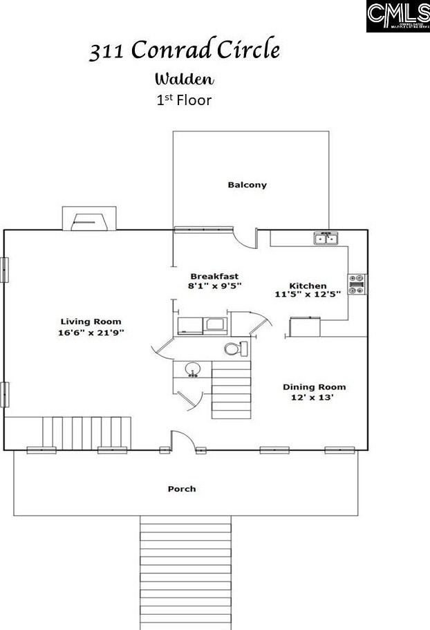 311 Conrad Cir, Columbia SC 29212-2623 exterior