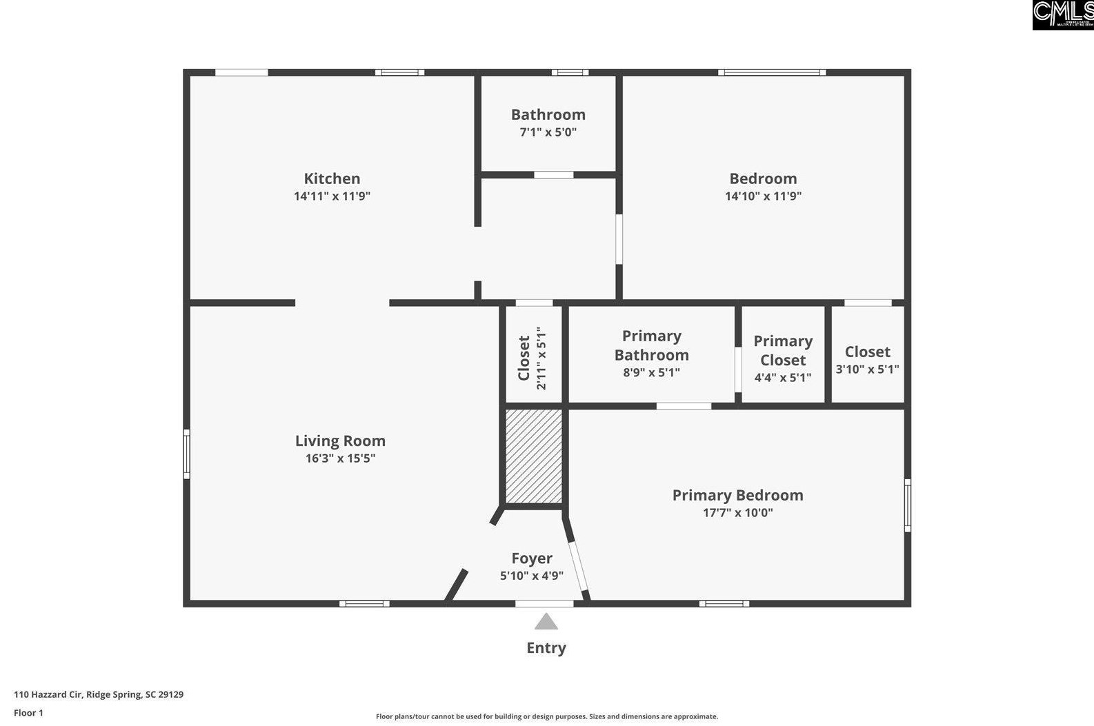 110 Hazzard Cir, Ridge Spring, SC 29129