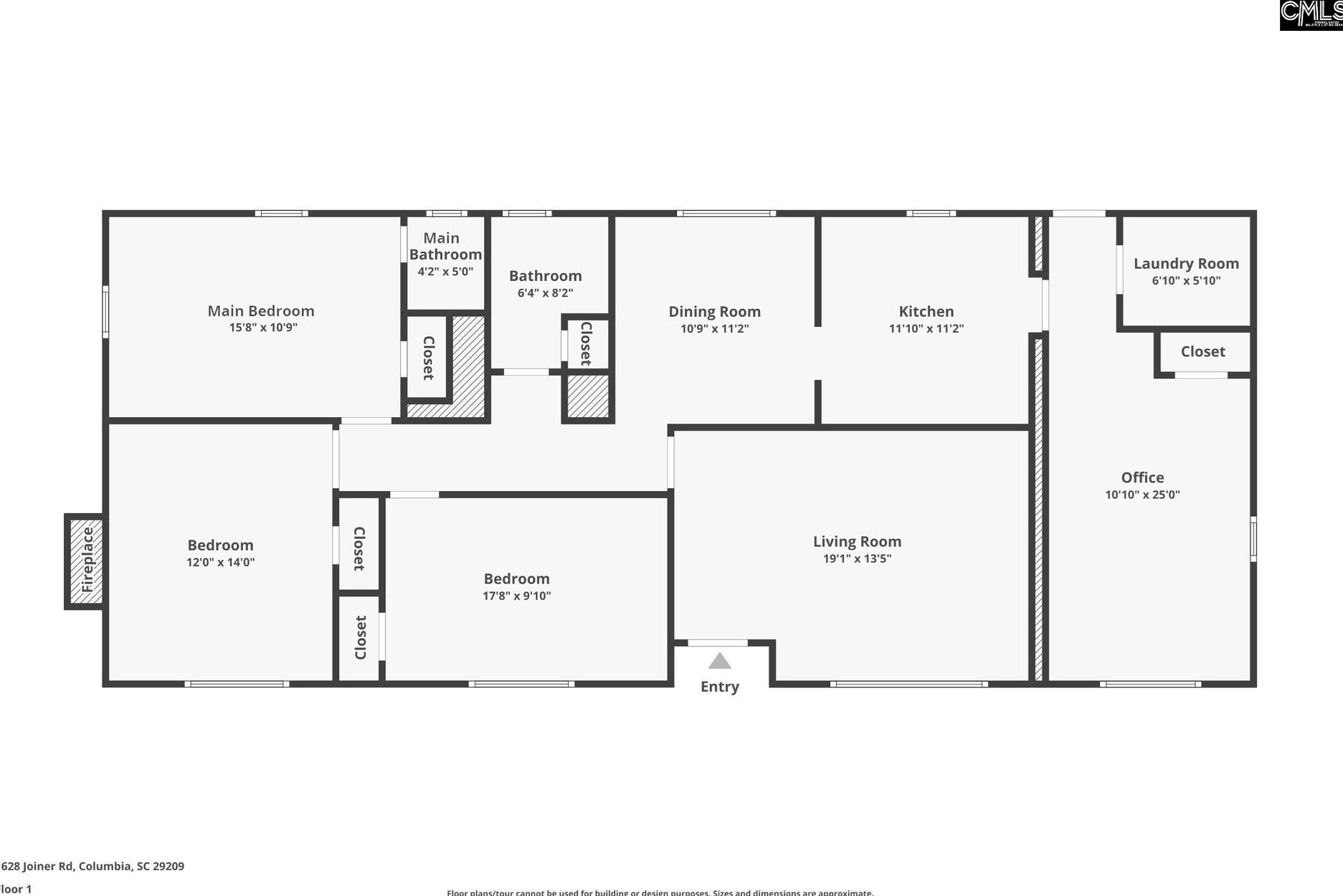 1628 Joiner Rd, Columbia, SC 29209-2208