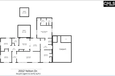 2012 Yelton Drive, Camden, SC 29020 - Photo 2