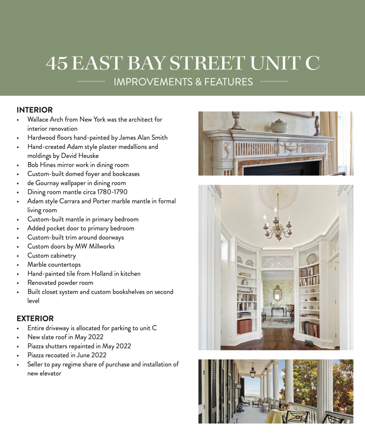 45 Bay St, Charleston SC exterior