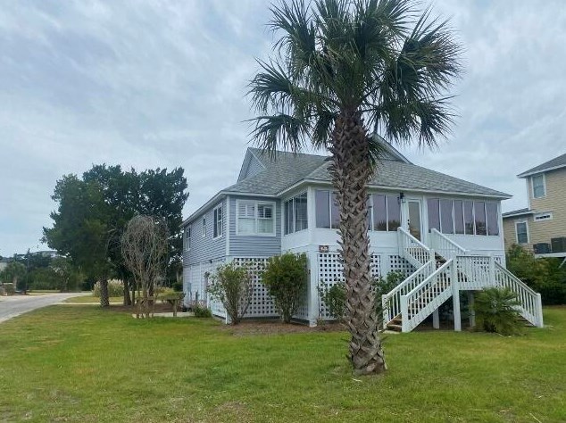 3606 Big Bay Dr, Edisto SC  29438-3702 exterior