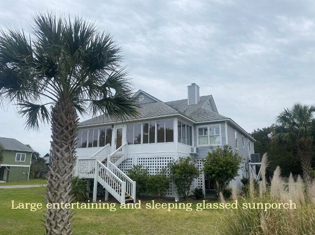 3606 Big Bay Dr, Edisto SC  29438-3702 exterior