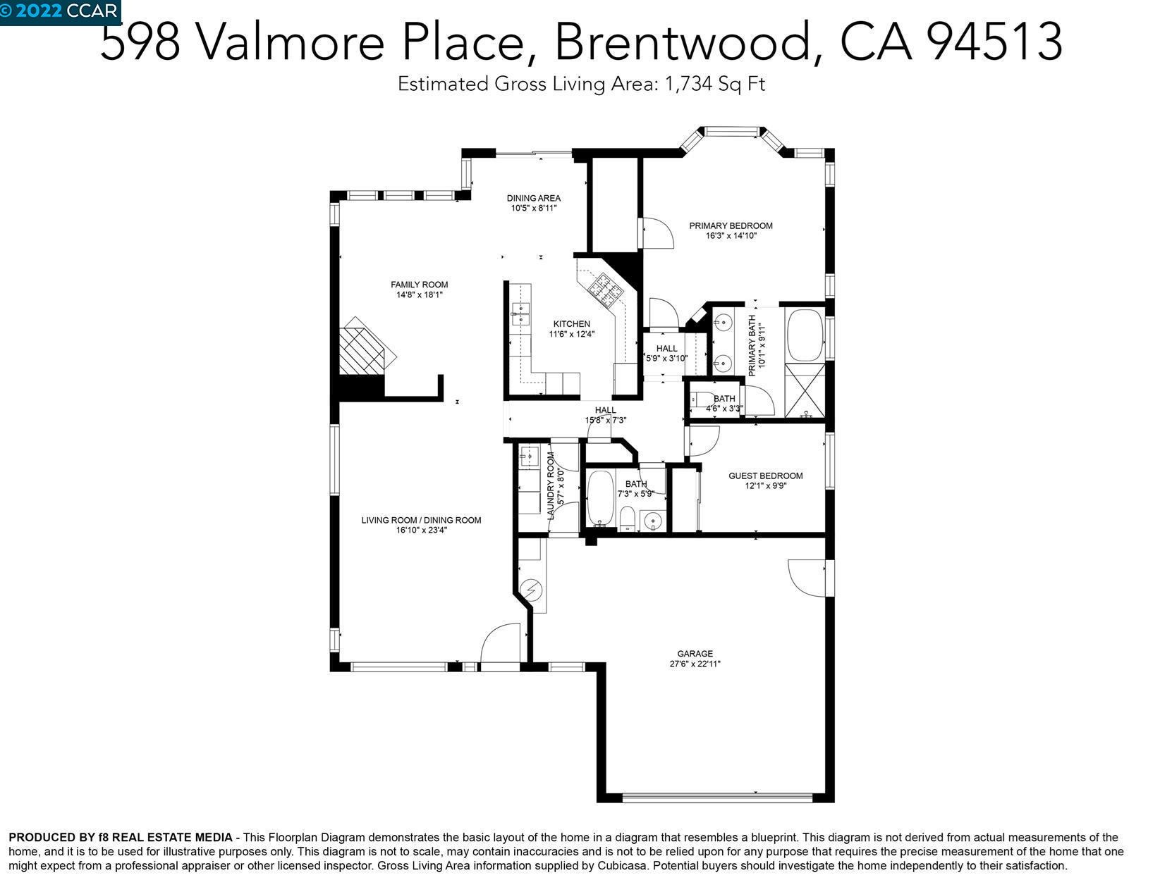 598 Valmore Pl, Los Angeles, CA 94513-6909