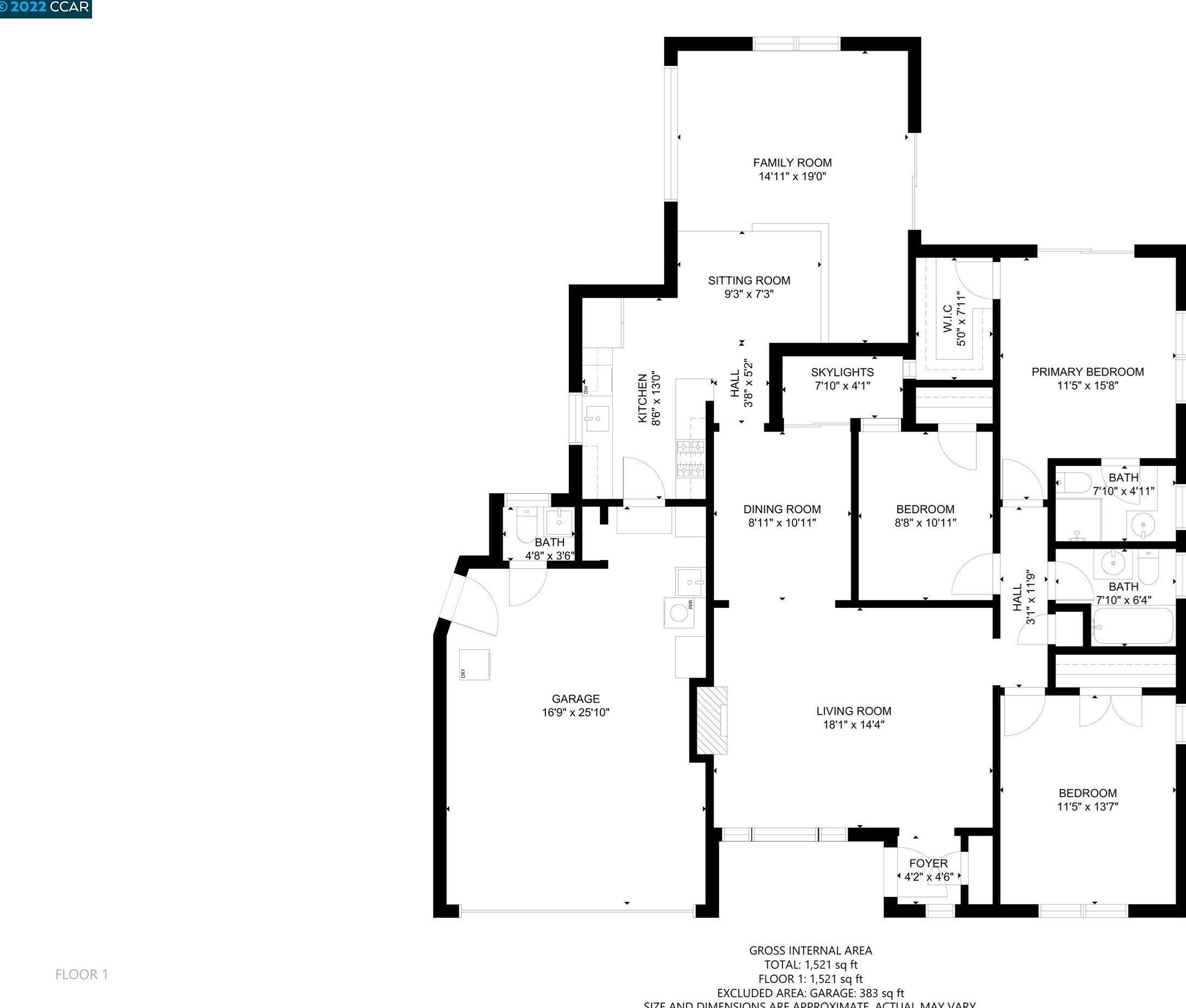 2117 Stratford Way, San Mateo CA  94403-1722 exterior