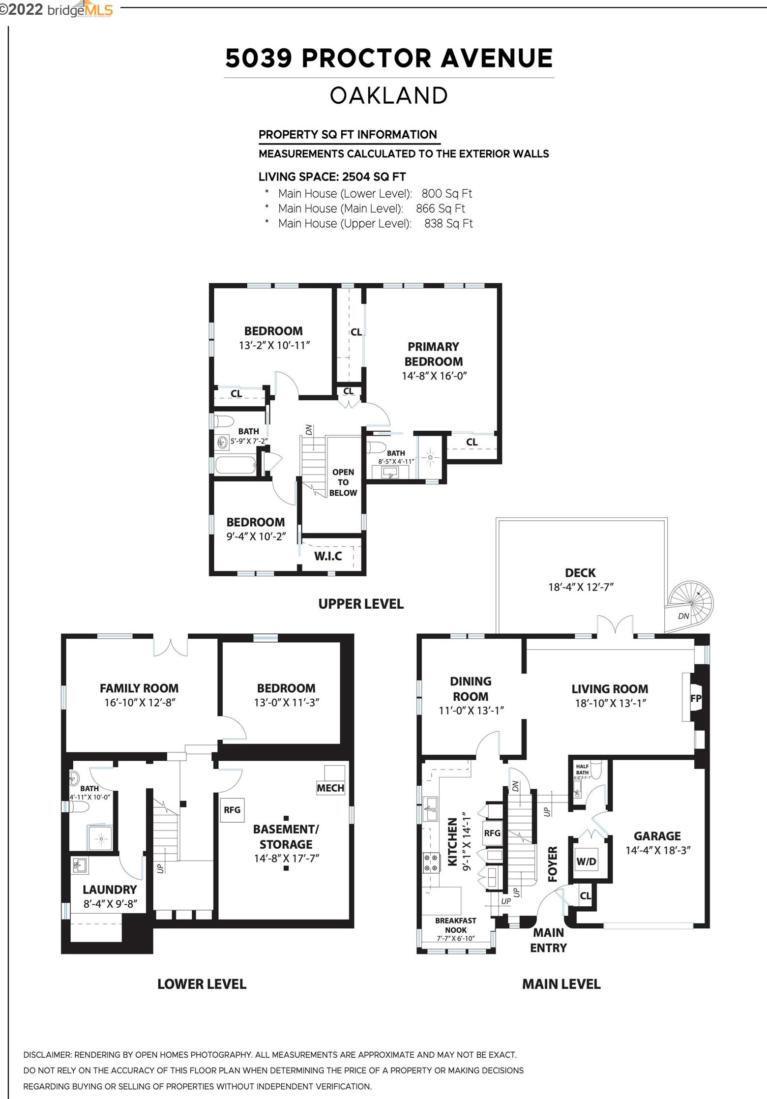 5039 Proctor Ave, Oakland CA 94618-2736 exterior