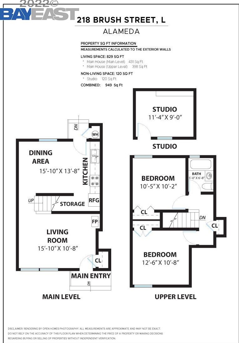 218 Brush St, Alameda CA  94501-1896 exterior