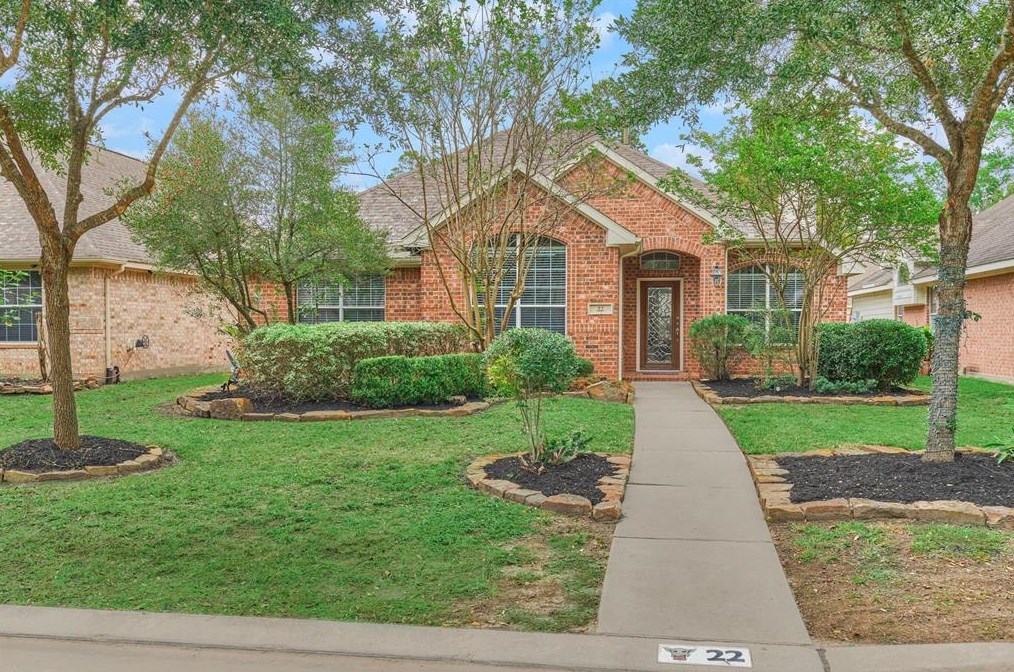 22 Avenswood Pl, Spring TX  77382-1798 exterior