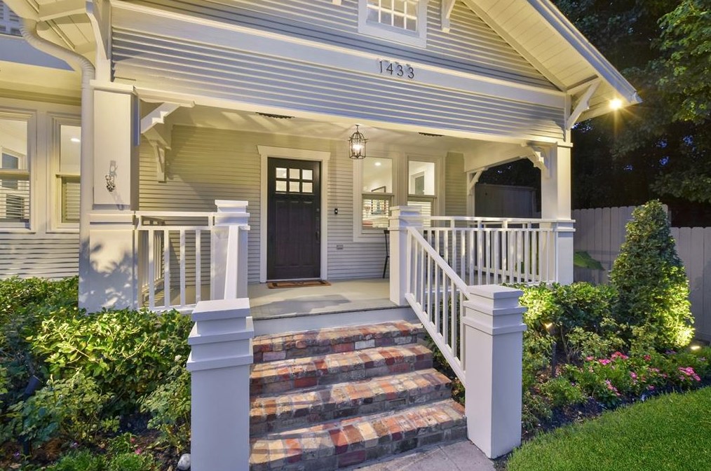 1433 Waverly, Houston TX  77008-4150 exterior