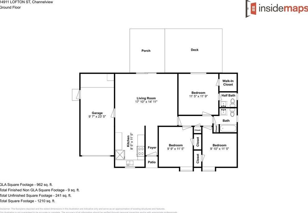14911 Lofton St, Channelview, TX 77530-3227