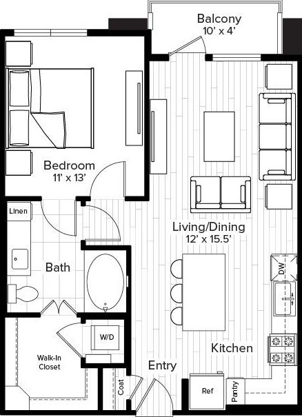 160 Birdsall St #1433, Houston, TX 77007