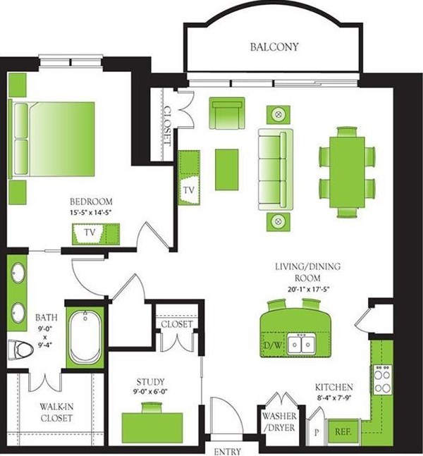 1400 Mckinney St Unit 2407, Houston, TX 77010