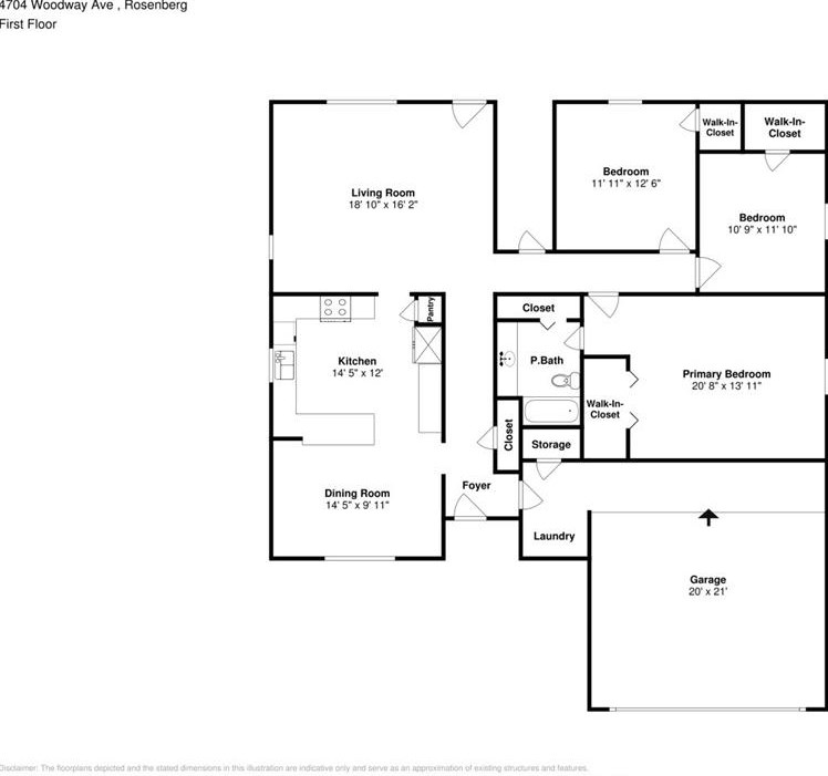 4704 Woodway Ave, Richmond, TX 77471