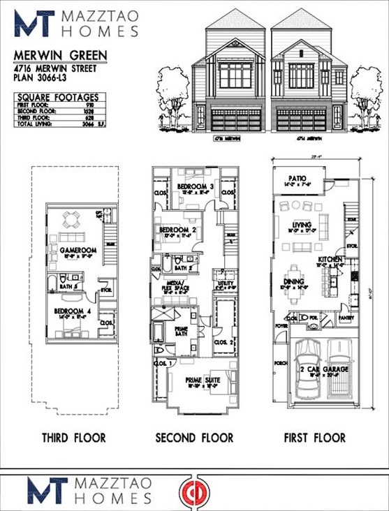 4716 Merwin St, Houston TX  77027-6607 exterior
