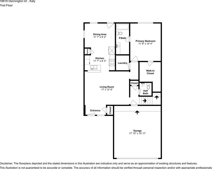 18818 Dennington Dr, Katy, TX 77449
