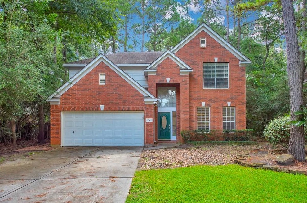74 Acacia Park Cir, Spring TX  77382-1652 exterior