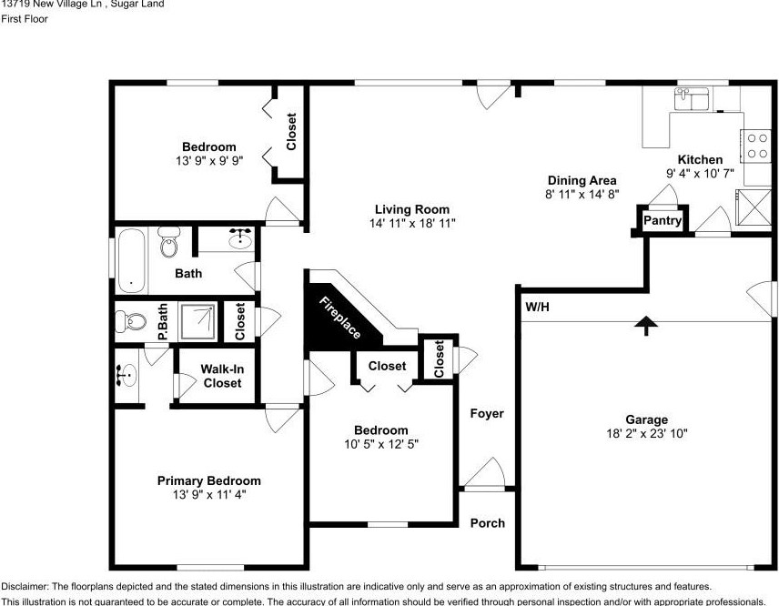 13719 New Village Ln, Sugar Land, TX 77498-1608