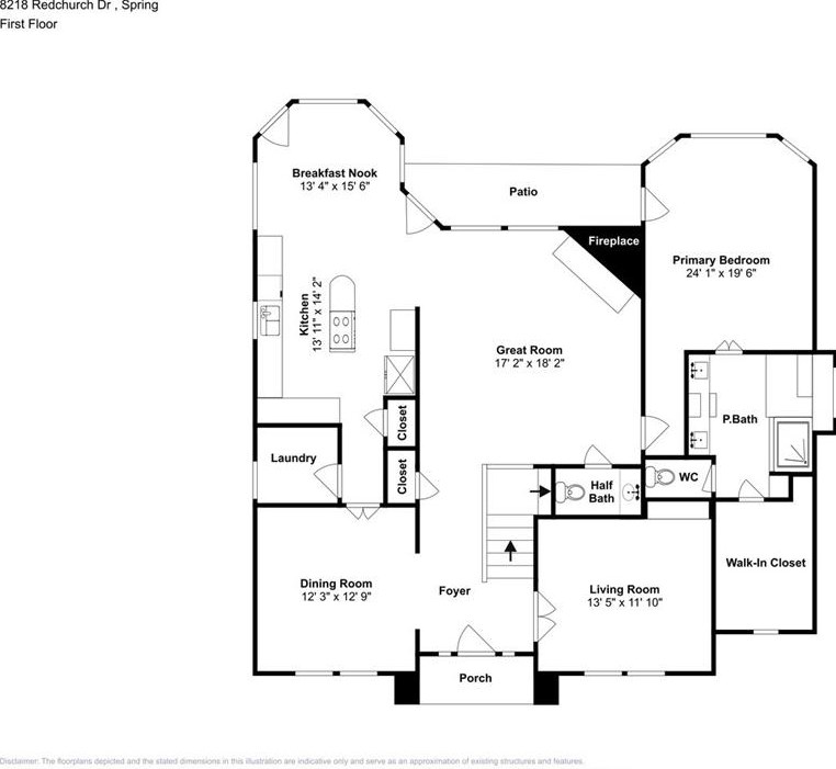 8218 Redchurch Dr, Spring, TX 77379
