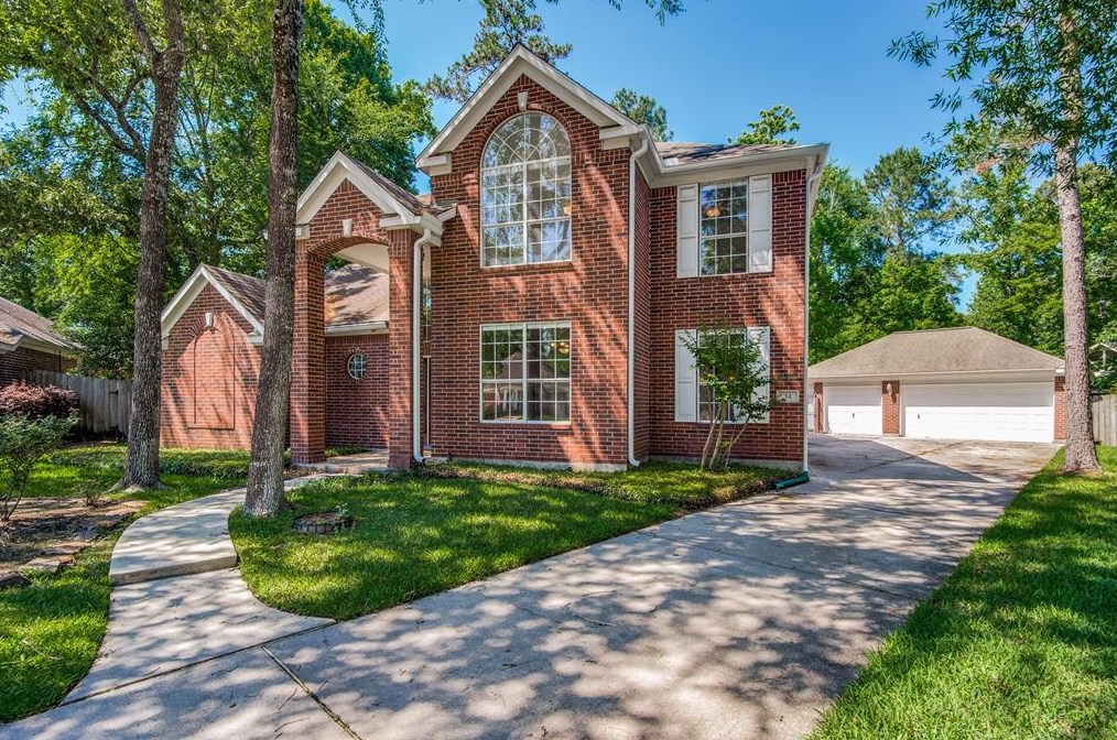 34 Ginger Bay Pl, Spring TX  77382-1010 exterior