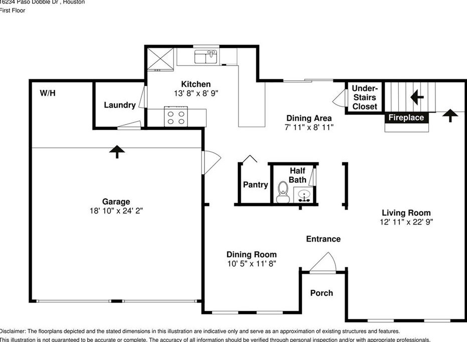 16234 Paso Dobble Dr, Houston, TX 77083