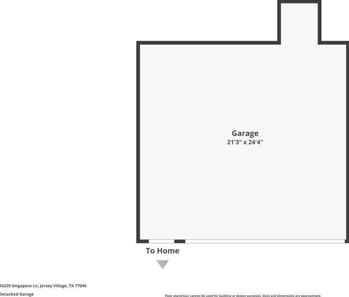 16229 Singapore Ln, Houston TX  77040-2041 exterior