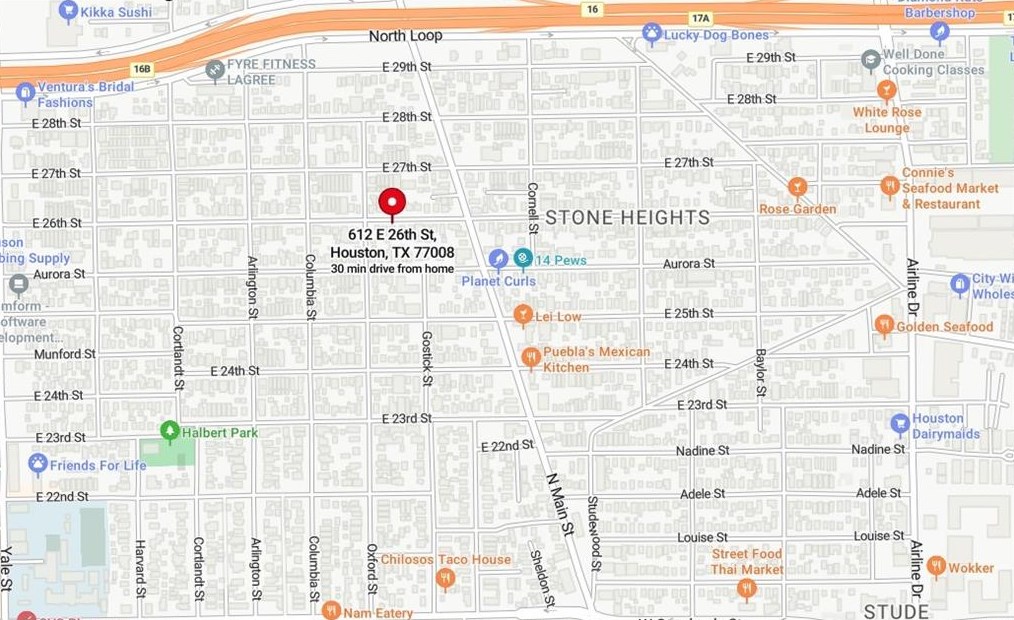 612 28 St, Houston TX  77008-2015 exterior