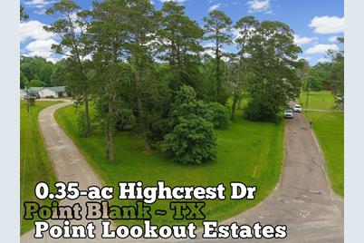 0.35-Ac Highcrest Drive, Point Blank, TX 77364 - Photo 1