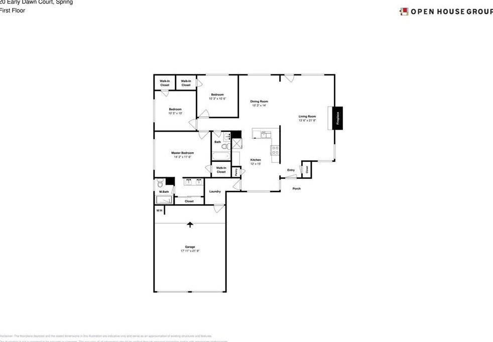 20 Early Dawn Ct, Spring TX 77381-3713 exterior