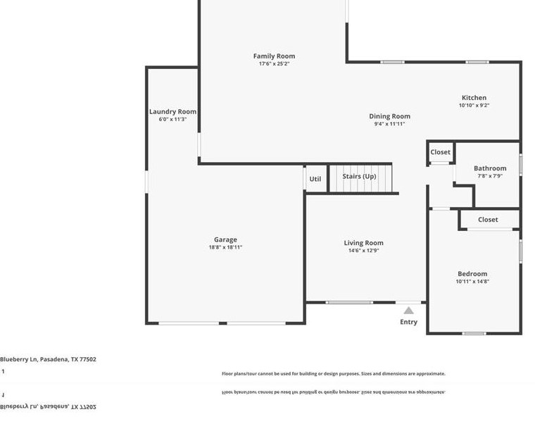 2503 Blueberry Ln, Pasadena TX 77502-5451 exterior