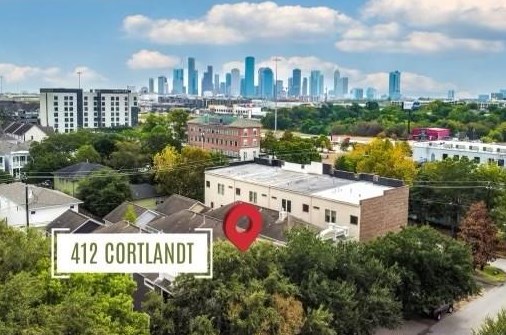 412 Cortlandt St, Houston TX  77007-2632 exterior