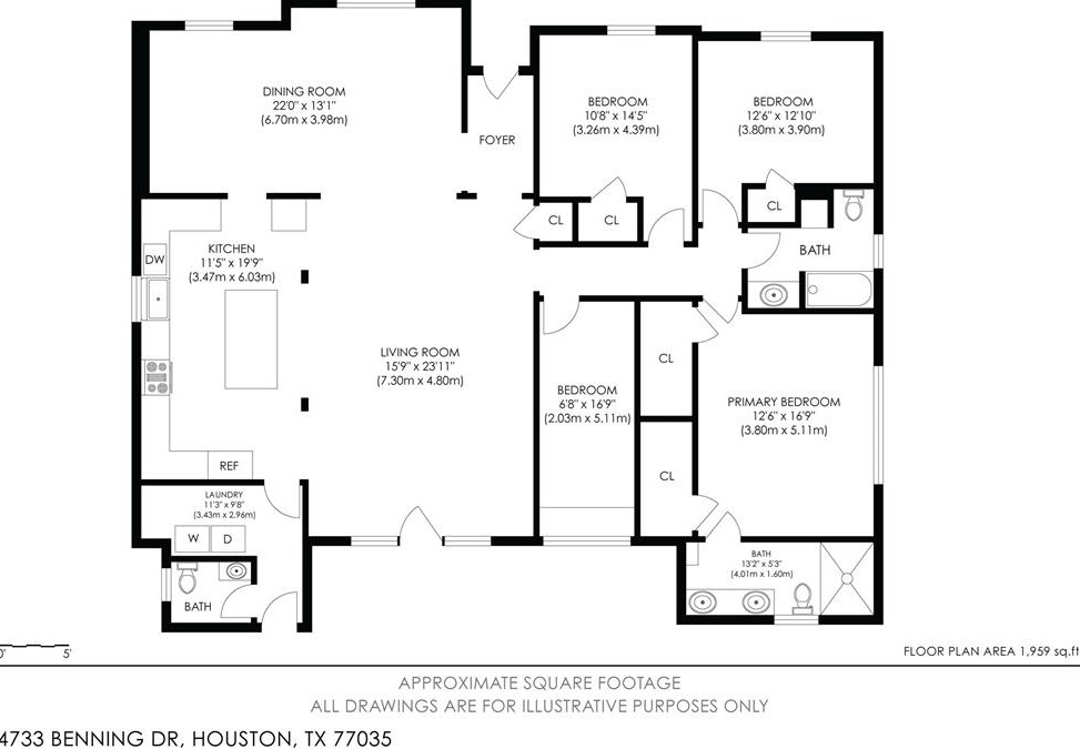4733 Benning Dr, Houston, TX 77035-5912